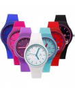 Moda kobiety zegarki galaretki silikonowe luksusowa marka zegarek kobiety Casual Ladies zegarki kwarcowe zegar reloj mujer zegar