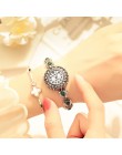 REVELRY Wrist Watch kobiety New Fashion minimalistyczna damska bransoletka ze strasami zegarki zegarki Montre Femme zegarek kwar
