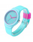 Moda kobiety zegarki galaretki silikonowe luksusowa marka zegarek kobiety Casual Ladies zegarki kwarcowe zegar reloj mujer zegar