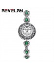 REVELRY Wrist Watch kobiety New Fashion minimalistyczna damska bransoletka ze strasami zegarki zegarki Montre Femme zegarek kwar