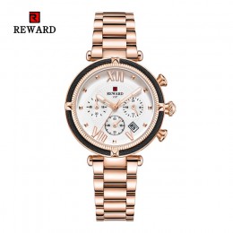 Nagroda luksusowa moda damska zegarki wodoodporny Casual zegarek kwarcowy dla kobieca sukienka zegarki damskie Relogio Feminino