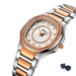 Dropshipping nowy 2020 Hot sprzedaży zegarki dla kobiet ze stali nierdzewnej złoty zegarek kobiet diament zegarek Patek Wrist Wa