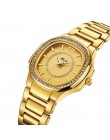 Dropshipping nowy 2020 Hot sprzedaży zegarki dla kobiet ze stali nierdzewnej złoty zegarek kobiet diament zegarek Patek Wrist Wa
