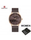 NAVIFORCE kobiety zegarki Top marka luksusowe wodoodporne kobiety zegarek moda pary bransoletka do zegarka donna orologio reloj 