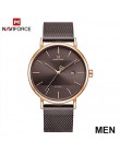 NAVIFORCE kobiety zegarki Top marka luksusowe wodoodporne kobiety zegarek moda pary bransoletka do zegarka donna orologio reloj 