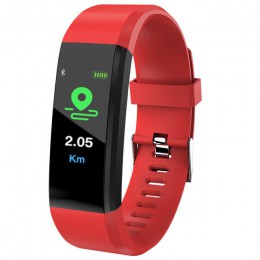 Na co dzień sportowy zegarek z bransoletką kobiety mężczyźni kolorowy ekran IP67 wodoodporny zegarek tętna krokomierz z ciśnieni