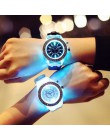 Zegarek damski Luminous zegarek z lampą led trendy osobowości zegarki męskie lekki zegarek relogio feminino zegarek damski 2019 