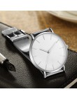 Moda Reloj Mujer zegarek kwarcowy proste Montre Femme kobiety Mesh bransoletka ze stali nierdzewnej Casual zegarek na rękę metal