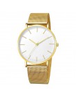 Luksusowe kobiety zegarek ze stali nierdzewnej czarna bransoletka Casual panie kwarcowe Wrist Watch kobiety zegarki reloj mujer 