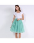 Party pociąg Puffy 5 warstwy 60CM moda kobiety spódnica z tiulu Tutu ślub druhna Overskirt halka Lolita Saia