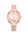 Nowy marka magnetyczny zegarek damski moda mobilna Rhinestone elegancka klamra magnetyczna różowe złoto zegarek damski luksusowe