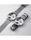 Zegarki damskie Mickey Top Luxury Band Fashion Women Watch zegarek kwarcowy ze stali nierdzewnej analogowy zegarek z paskiem