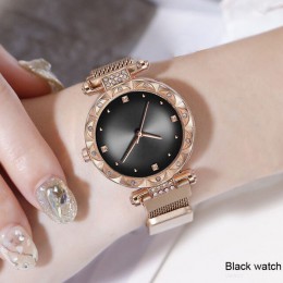 Zegarki marki kobiety bransoletka do zegarka moda codzienna Starry sky dress zegarki damskie zegarki kwarcowe zegar na prezent R