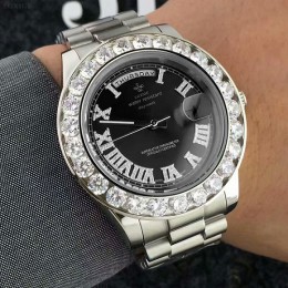 Damskie zegarki Top marka luksusowe kobiety zegarki duży diament mężczyźni Wrist Watch Quartz Ro'le zegar reloj mujer relogio fe