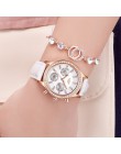 Relogio feminino zegarki damskie LIGE Luxury Brand dziewczęcy zegarek kwarcowy Casual skórzana sukienka damska zegarki damskie z
