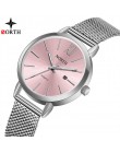 Reloj Mujer NORTH zegarki damskie luksusowe marki zegarek kwarcowy kobiety moda sukienka proste wodoodporne damskie Casual zegar