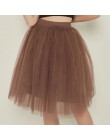 Party pociąg Puffy 5 warstwy 60CM moda kobiety spódnica z tiulu Tutu ślub druhna Overskirt halka Lolita Saia