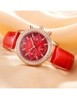 Relogio feminino zegarki damskie LIGE Luxury Brand dziewczęcy zegarek kwarcowy Casual skórzana sukienka damska zegarki damskie z