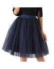 Party pociąg Puffy 5 warstwy 60CM moda kobiety spódnica z tiulu Tutu ślub druhna Overskirt halka Lolita Saia