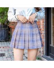XS-XXL wysokiej talii linii kobiet spódnica w paski, szyty spódnica plisowana spódnica w pasie słodkie dziewczyny spódnica do ta