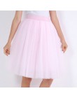 Party pociąg Puffy 5 warstwy 60CM moda kobiety spódnica z tiulu Tutu ślub druhna Overskirt halka Lolita Saia
