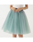 Party pociąg Puffy 5 warstwy 60CM moda kobiety spódnica z tiulu Tutu ślub druhna Overskirt halka Lolita Saia