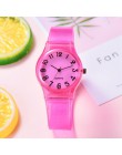 Dropshipping panie silikonowy zegarek kobiety dorywczo gumy galaretki żel kwarcowy zegar bransoletka sukienka Wrist Watch Relogi