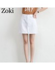 Zoki Sexy kobiety Denim Mini spódnica moda lato wysokiej talii koreańska, czarna spódnica niebieski pakiet Hip Jeans Harajuku Pl