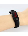 Sport mężczyźni kobiety bransoletka z cyframi zegarki mężczyzna panie Fitness LED zegarek na rękę chłopcy dziewczęta Casual zega