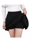 Plegie M-5XL spódnice damskie Plus rozmiar Tutu szorty szkolne spódnica spodnie nadaje się na cały rok Mini Saia wysokiej talii 