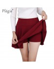 Plegie M-5XL spódnice damskie Plus rozmiar Tutu szorty szkolne spódnica spodnie nadaje się na cały rok Mini Saia wysokiej talii 