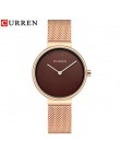 CURREN kobiety zegarki luksusowe marki pasek z siatki panie kwarcowe zegarki damskie 2019 Sport Relogio Feminino Montre Femme Wr