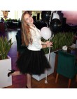 Halka 5 warstw 60cm Tutu spódnica z tiulu Vintage Midi plisowana spódnica kobiet Lolita druhna ślub faldas Mujer saias jupe