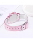 Foloy cyfrowe zegarki damskie jakość moda genewa cyfry rzymskie Faux Leather Analog Quartz Ladies bransoletka do zegarka zegar p