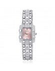 Kobiety luksusowe ze stali nierdzewnej zegarek ze stali CYD nowych moda quartz Casual zegarki Mujer panie analogowy bransoletka 