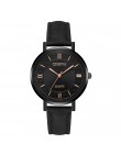 Genewa moda Montre Bayan Saat zegar skórzany zegarek damski w zegarkach kwarcowych urvoi zegarki damskie Relojes Para Mujer Hot 