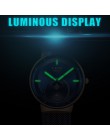 Relogio Feminino 2020LIGE Damski Zegarek niebieski moda Zegarek kobiety Mesh wodoodporny zegar Slim Damski Zegarek kwarcowy Zega