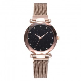 2019 zegarek kobiet zegarki Starry Sky luksusowe diamentowe panie magnes kwarcowy zegarek na rękę reloj mujer zegarek damski dar