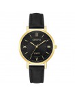 Genewa moda Montre Bayan Saat zegar skórzany zegarek damski w zegarkach kwarcowych urvoi zegarki damskie Relojes Para Mujer Hot 