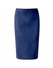 Neophil 2020 letnie kobiety Suede Midi spódnica ołówkowa wysokiej talii szary różowy XXL seksowny styl folia stretch panie praca