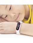 Dziecięce zegarki nowy LED cyfrowy nadgarstek bransoletka do zegarka dzieci sportowy zegarek terenowy dla chłopców dziewcząt ele