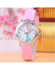 Frozen Watch Kids Princess Elsa Cartoon Watches Children Girls Gifts Coloring Fashion Leather Quartz Wrist Watches Clock