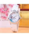 Frozen Watch Kids Princess Elsa Cartoon Watches Children Girls Gifts Coloring Fashion Leather Quartz Wrist Watches Clock