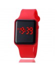 Dzieci zegarki LED cyfrowy zegar 2019 nowy stylowy silikonowy Watchband plac sport zegar elektroniczny Dropshipping