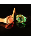 Lampa błyskowa led zegarki podświetlane kobiety mężczyźni chłopcy dziewczęta silikonowy zegarek na rękę moda Rhinestone zegar dz