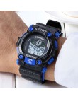 Zegarki sportowe dla dzieci cyfrowy nadgarstek zegarek dla dzieci chłopcy dziewczęta wodoodporna uczeń wielofunkcyjny budzik zeg