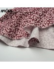 Aproms Multi nadruk w kropki minispódniczki damskie letnie wzburzyć wysokiej talii muszka spódnica damska Streetwear smukłe u do