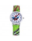 Dzieci SpiderMan zegarek 2019 nowy stylowy dla dzieci Cute Cartoon zegarek skóra Watchband Casual studentów zegar