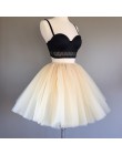 7 warstwowe 50cm Tutu tiulowe spódnice damskie wysokiej talii huśtawka Dolly suknia podkoszulek Mesh lato spódnica trzy czwarte 