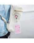 Cute Cartoon chowany kieszeń na karty pielęgniarka lekarz wystawa Pull Key ID etykieta z imieniem pokrowiec na karty szkolne mat